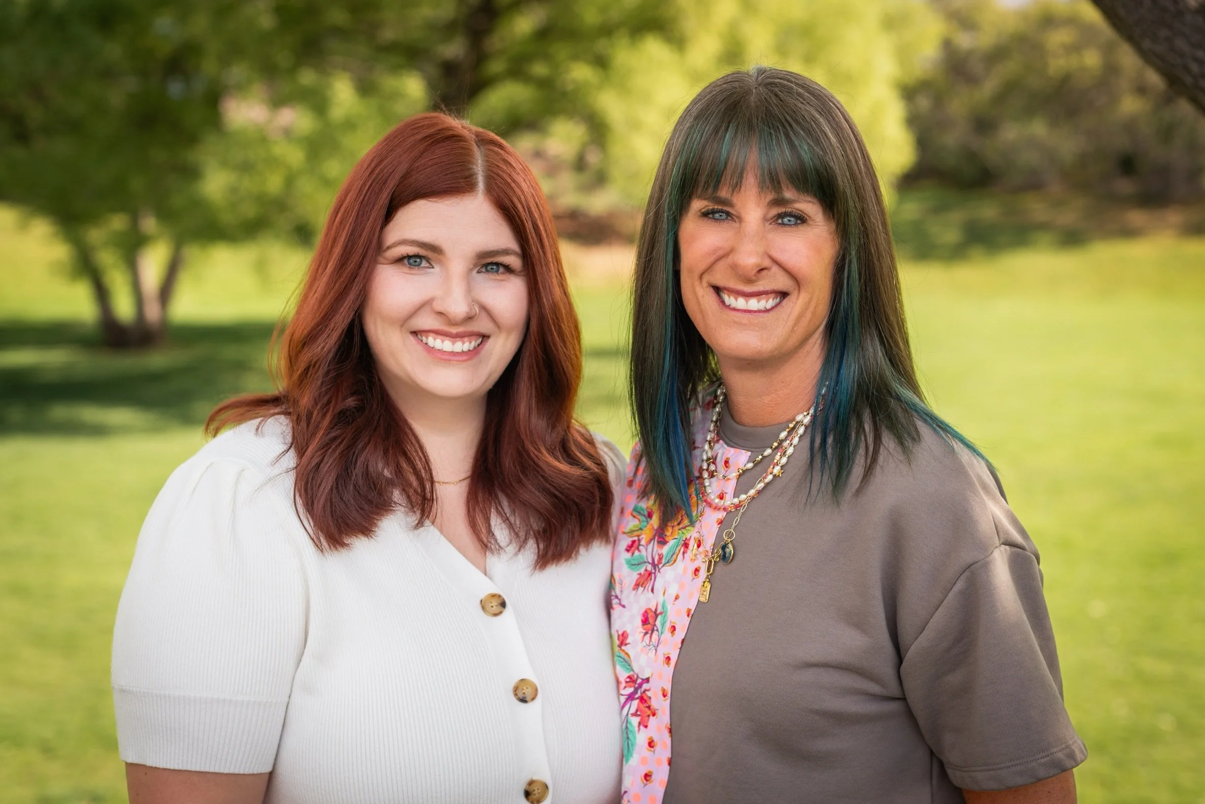 Dr. Kara Peterson and Dr. Nicole Stewart, founders and co-owners of Wasatch Learning & Wellness