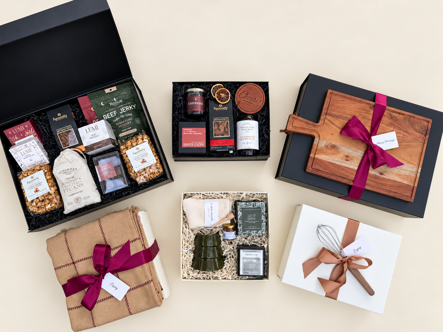 Holiday Gifts for Clients and Employees: Curated or Custom?