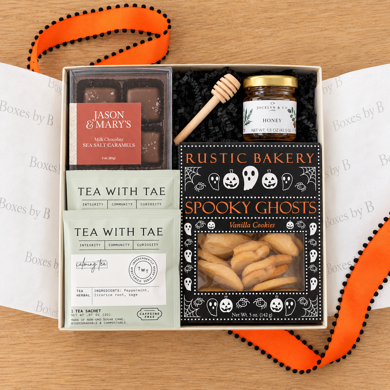 Halloween gift box with treats and tea.png