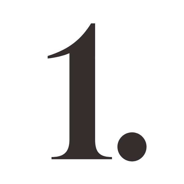 Geometric drawing of an outline square with sections divided by vertical, horizontal, and diagonal lines.