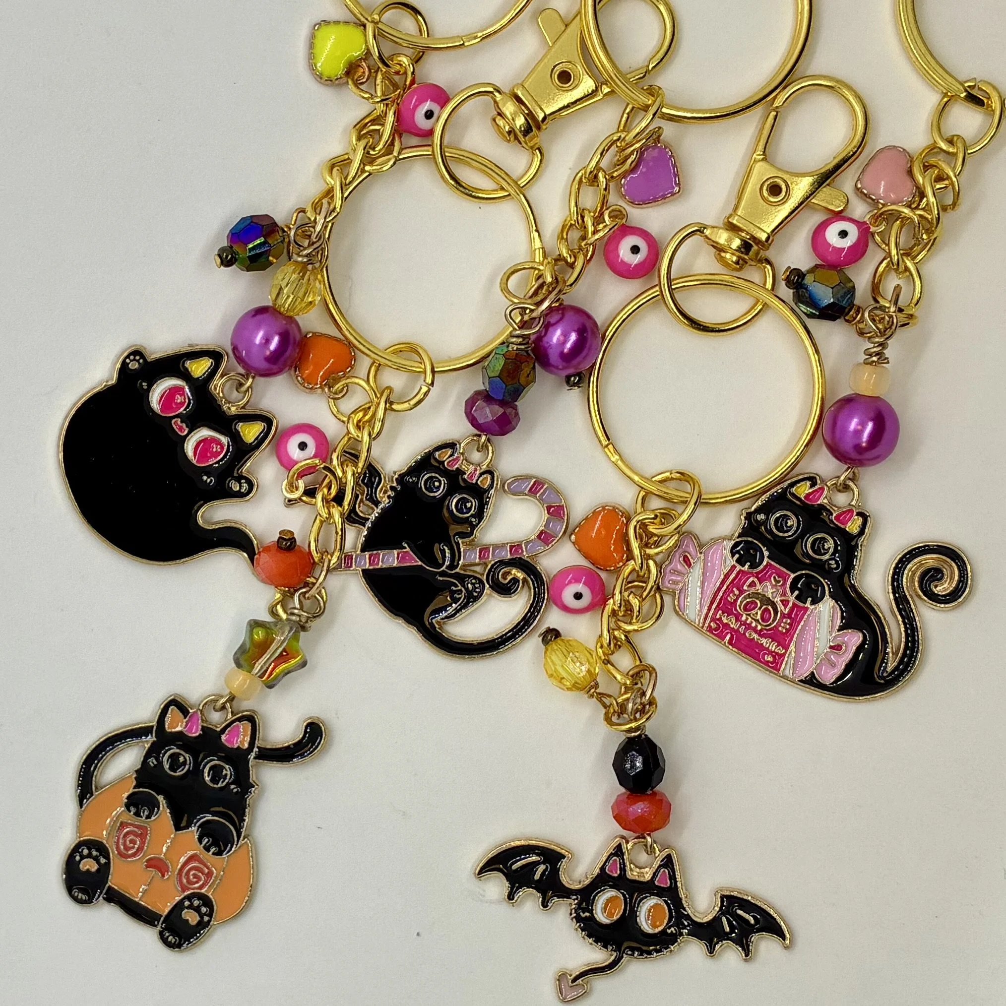 Cutie-Kitty-Cat Keycharm Collection