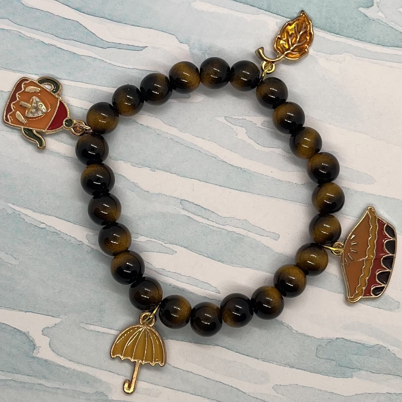 Falling for Fall Stretch Bracelets