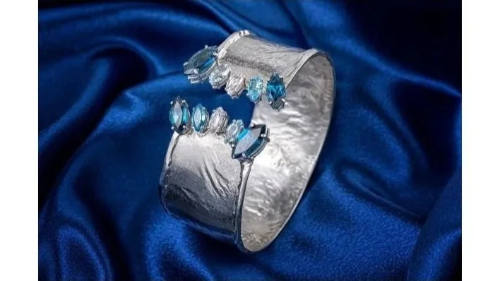 Marquise Madness Sterrling Silver, London/Swiss/Sky Blue Topaz