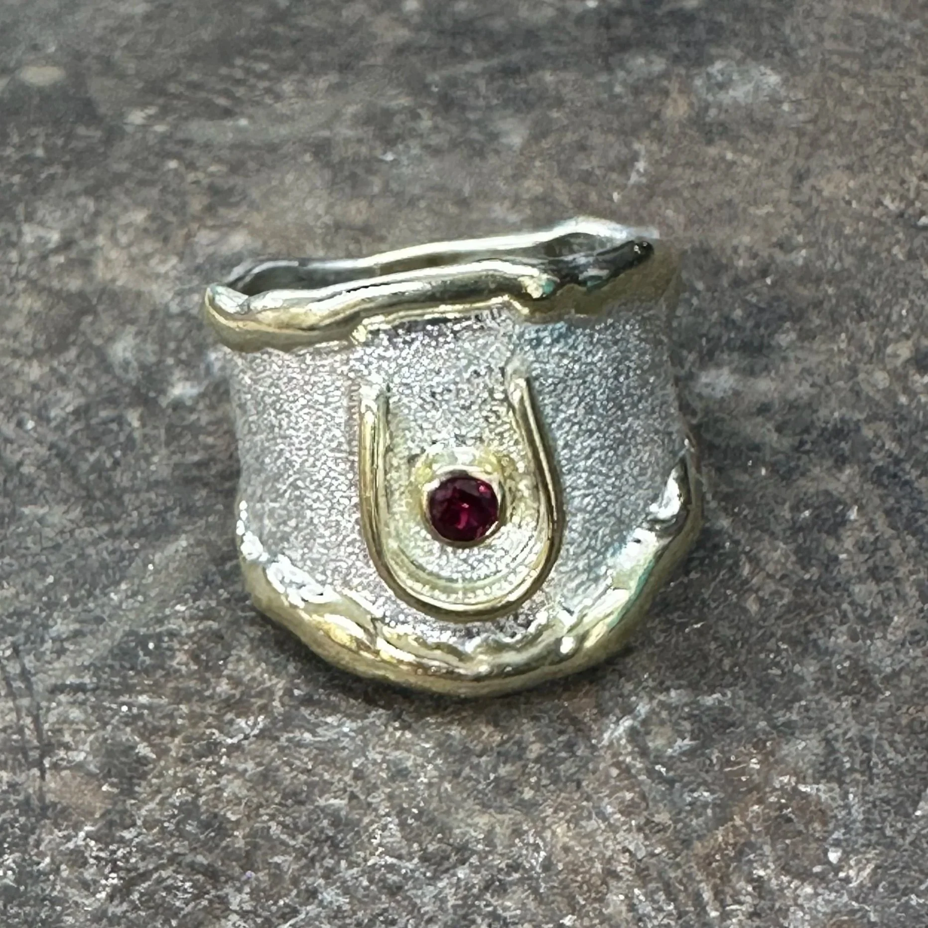 Charles Duncan Horeshoe Ring Re-furbished by Shell-Bell 2026