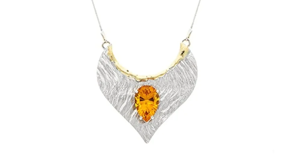Sahara Swing Sterling Silver, 14k Gold, Citrine