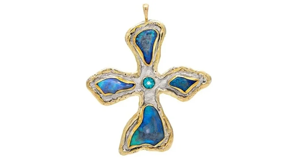 Inspired Sterling Siver, 14k Gold, 22k Gold, Australian Opal, Apatite