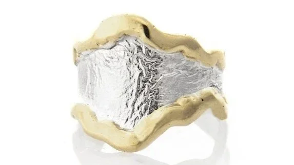 Let Freedom Ring Sterling Silver, 14k Gold