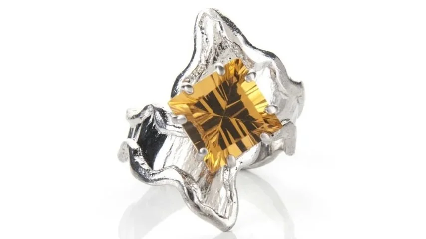 Freestyle Fran Sterling Silver, Citrine