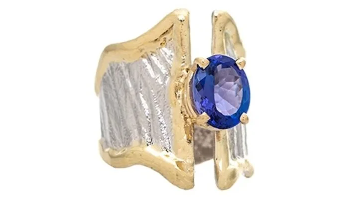 Tanzanite D'Lite Sterling Silver, 14k Gold, Tanzanite