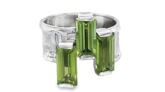 Triple Threat Sterling Silver, Peridot