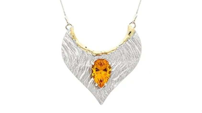 Sahara Swing Sterling Silver, 14k Gold, Citrine