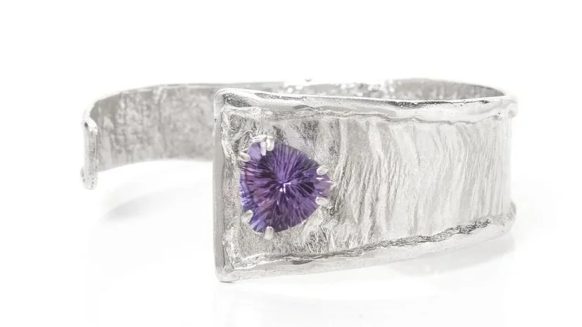 "It's a Wrap" Sterling Silver, Amethyst