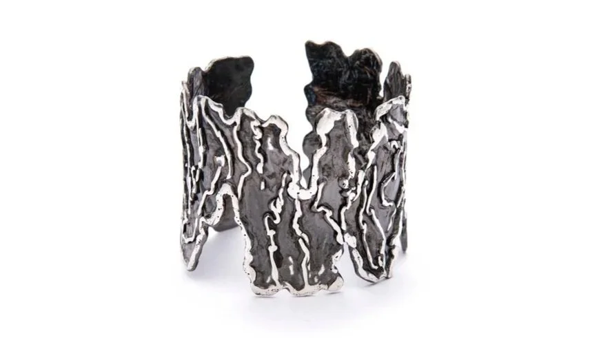 The Great Divide Sterling Silver, Black Rhodium finish