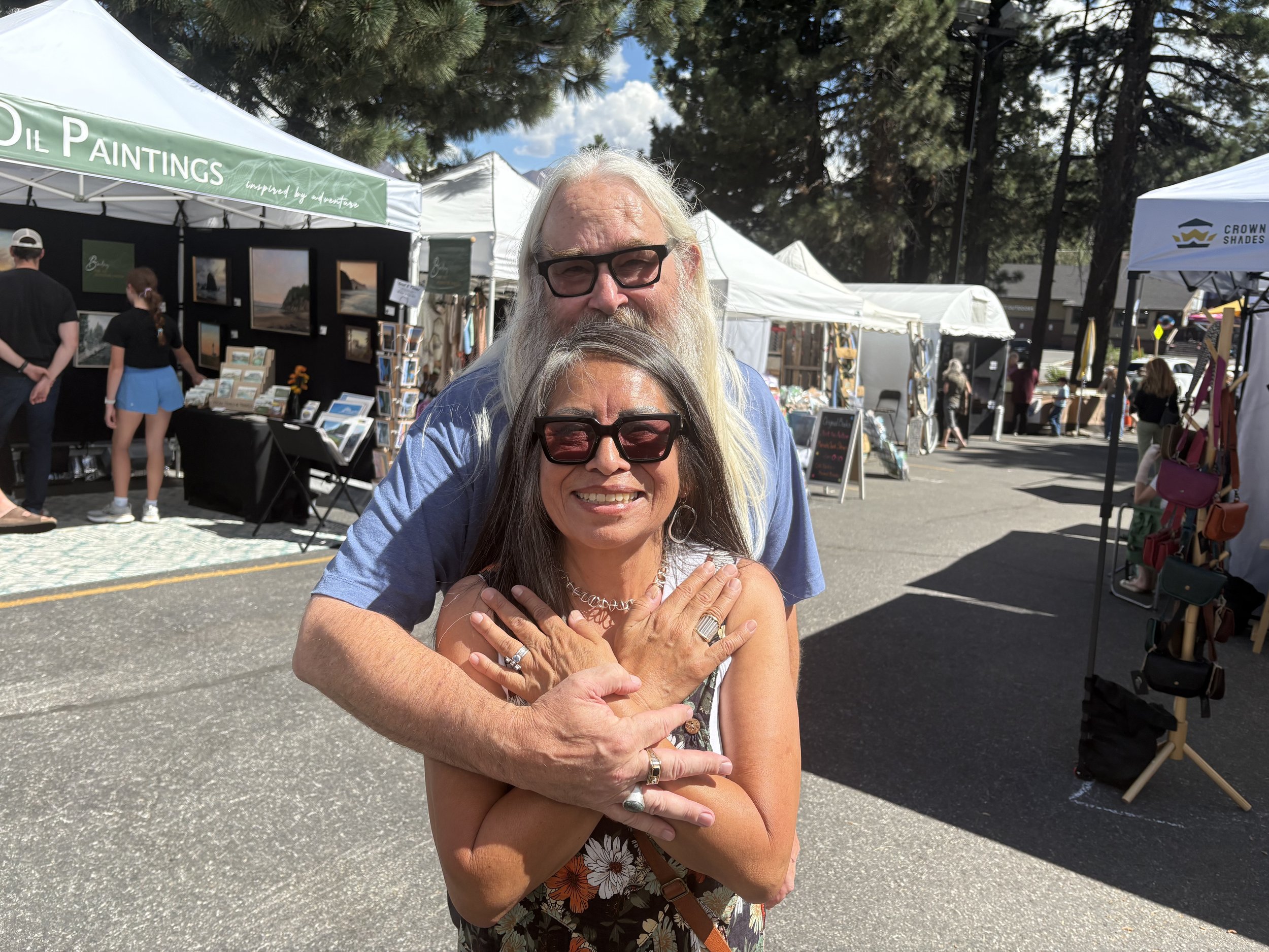 Long time collectors and cool people! Doug and Olivia