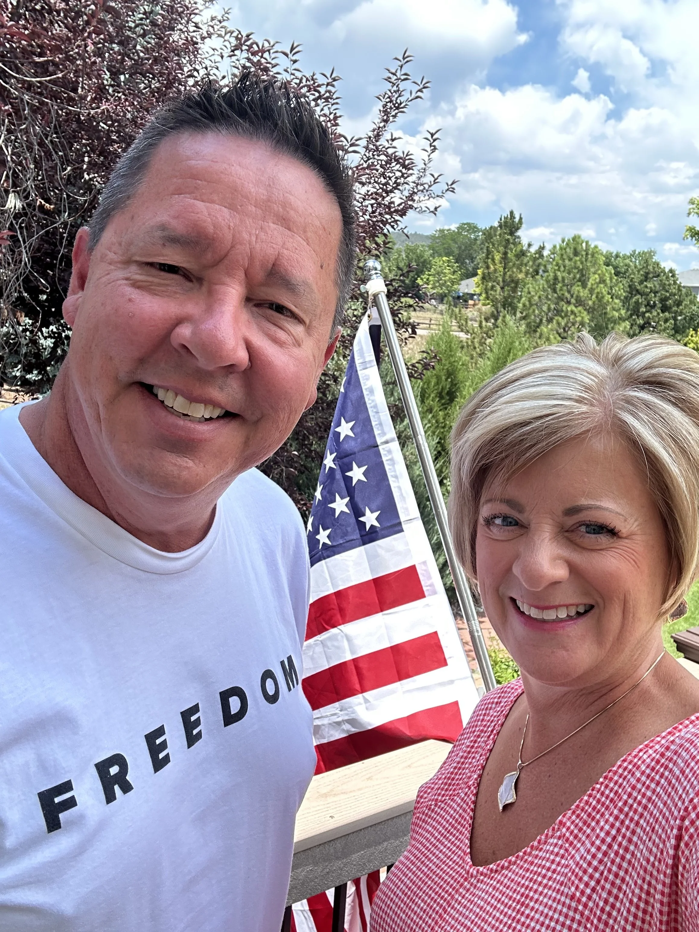 Scott & Allison Happy 4th of July