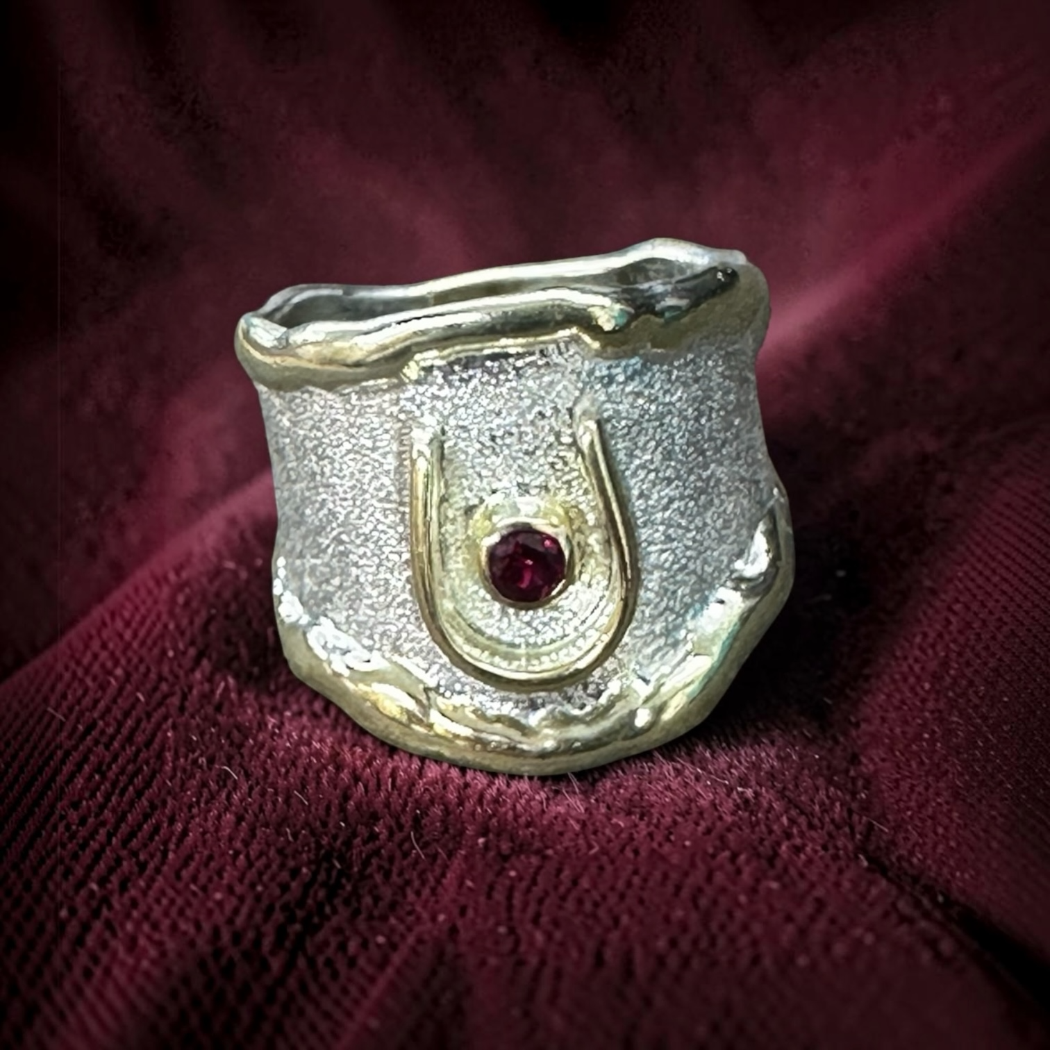 Charles Duncan Horeshoe Ring Re-furbished by Shell-Bell 2026