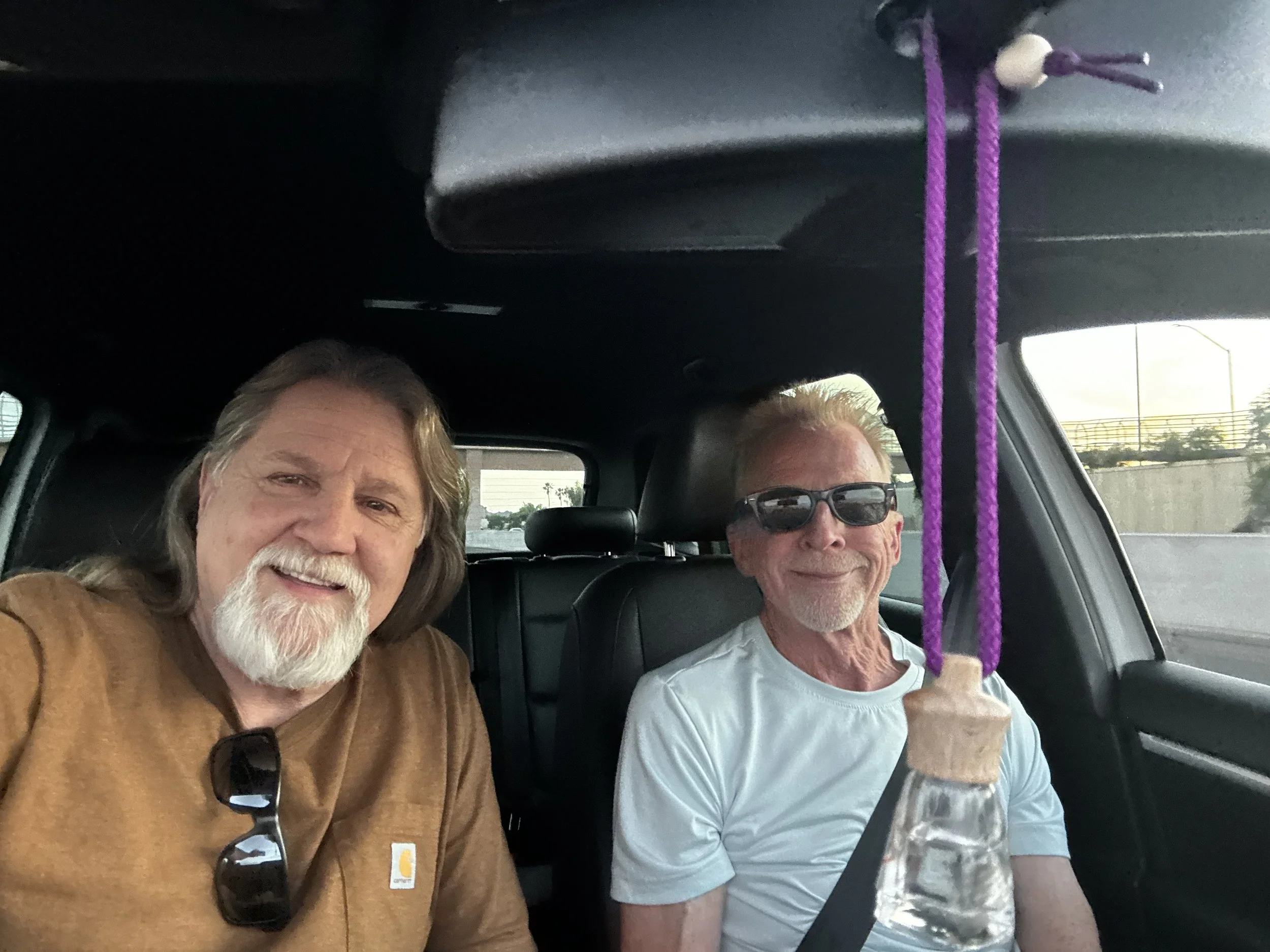 Looks like trouble! Timothy & Doug