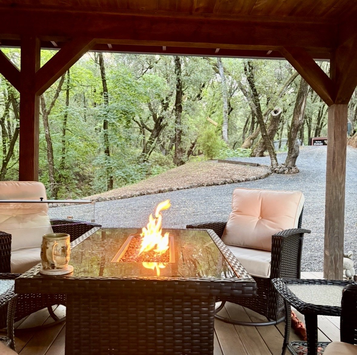Loving our life in the canyon Butte Creek Canyon, CA