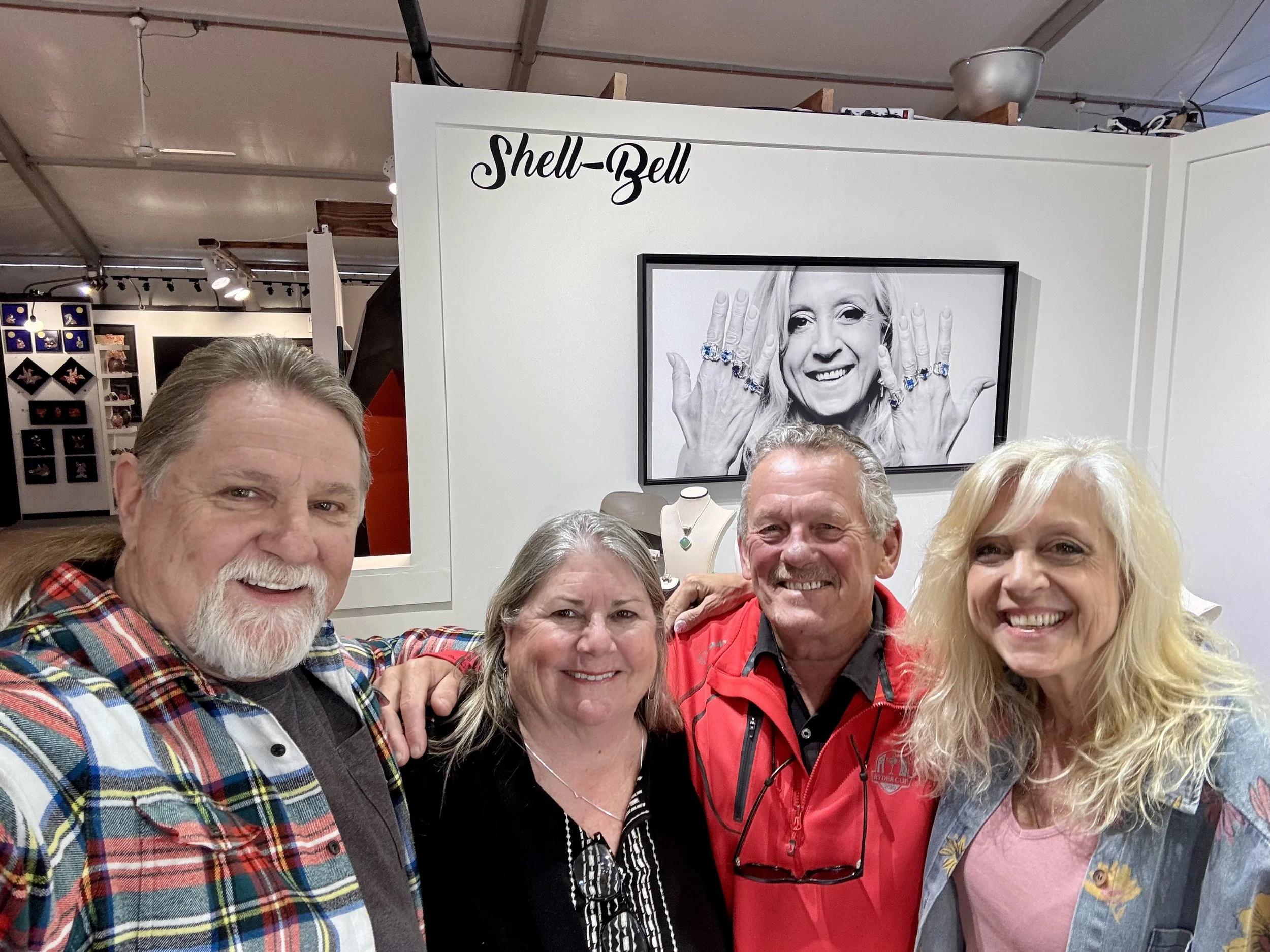 Long-time artist friends Michelle & Mike Beals