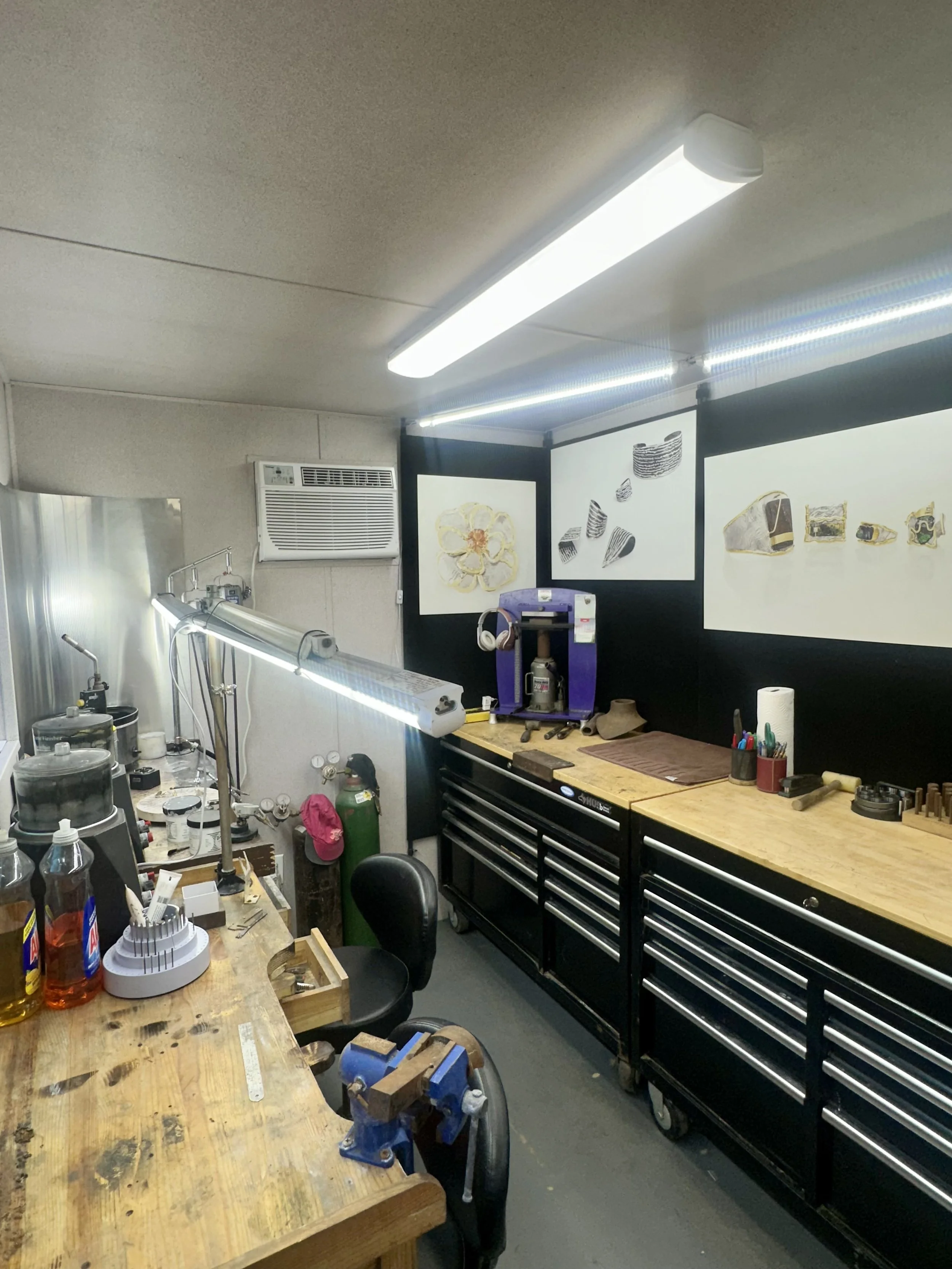 Shell-Bell Studio Where it all happens!