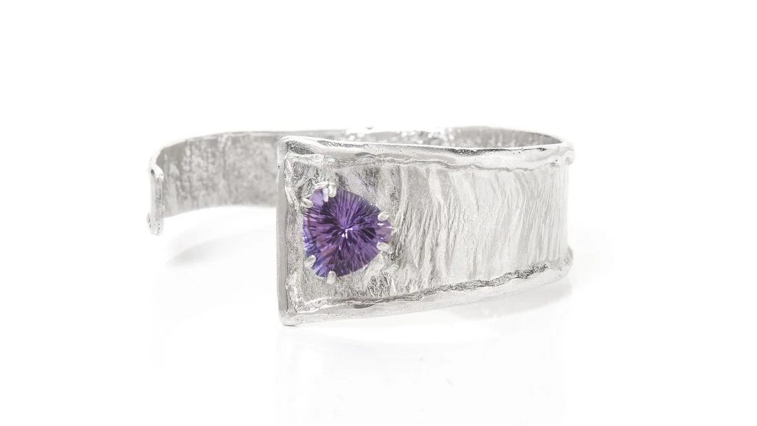 "It's a Wrap" Sterling Silver, Amethyst