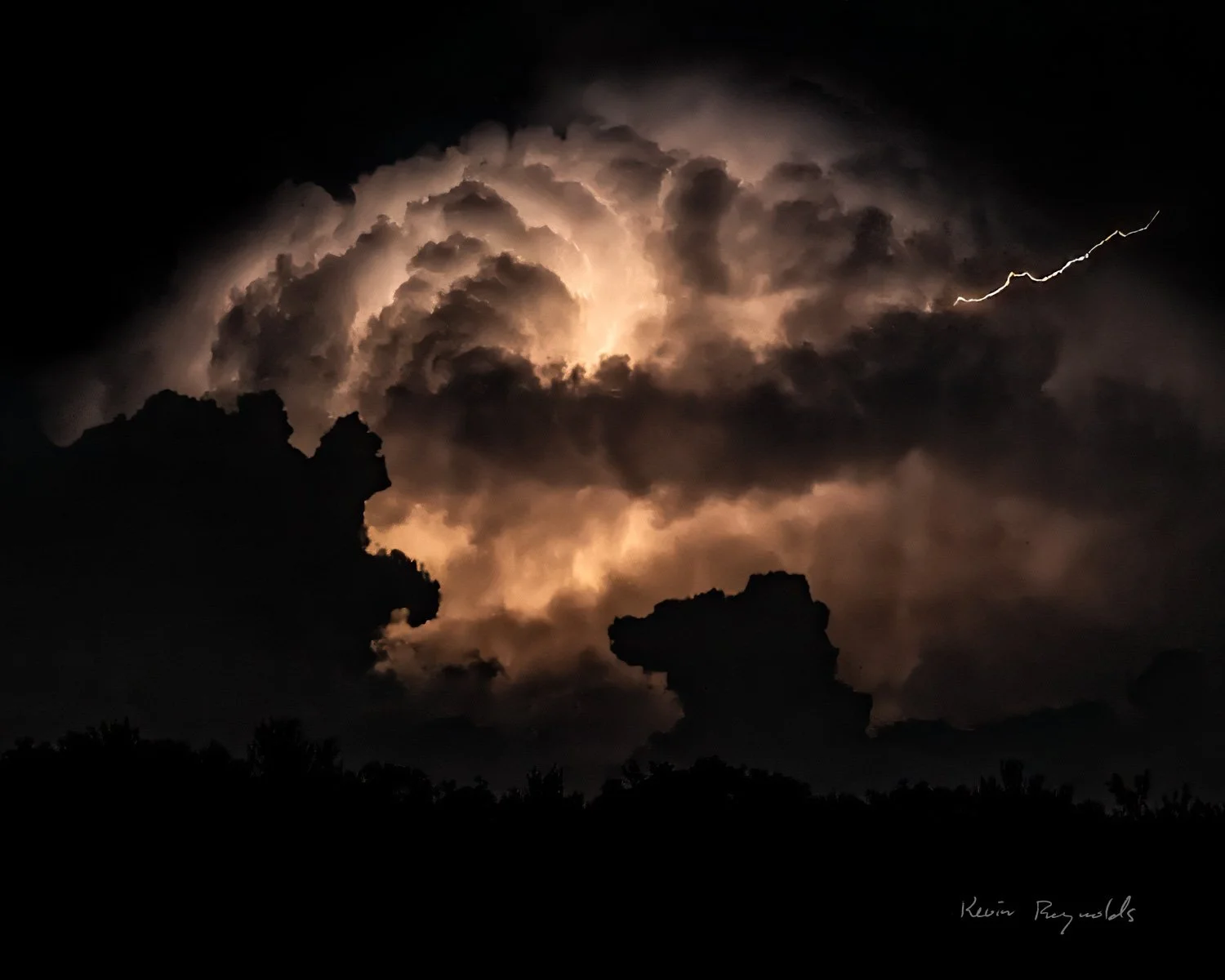 Thunderstorm over North Frontenac, ON