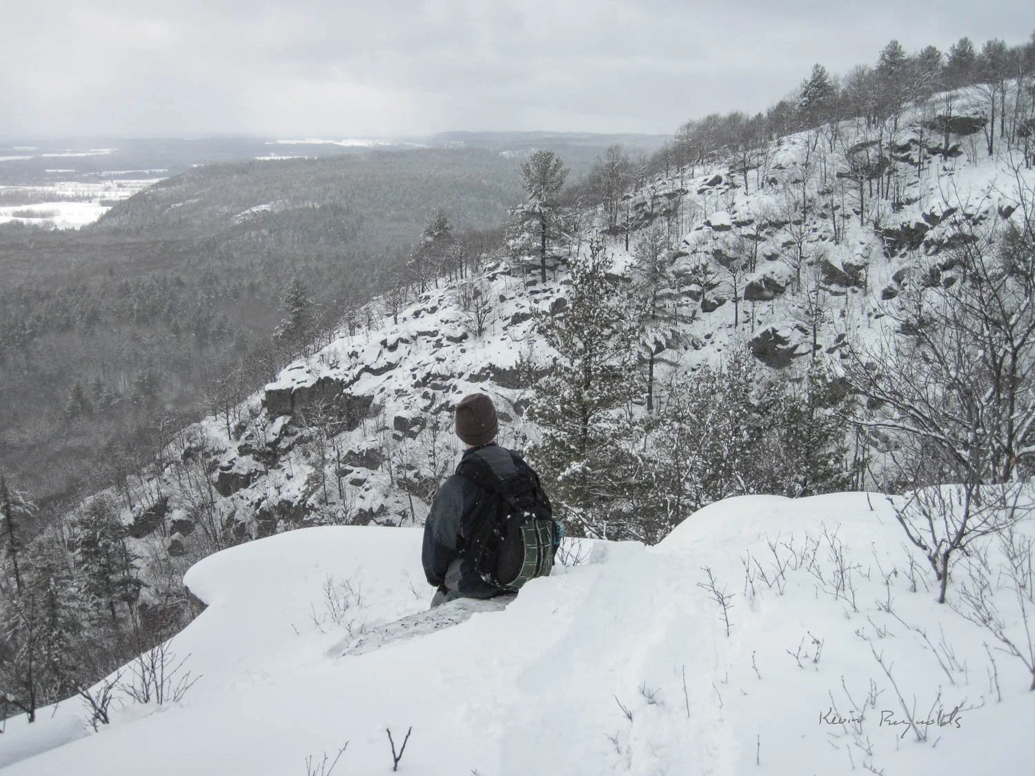 Enjoying an Outaouais view
