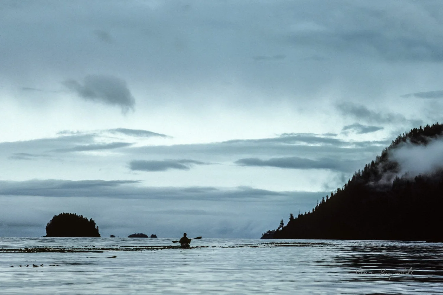 Kayaking in Haida Gwaii, BC