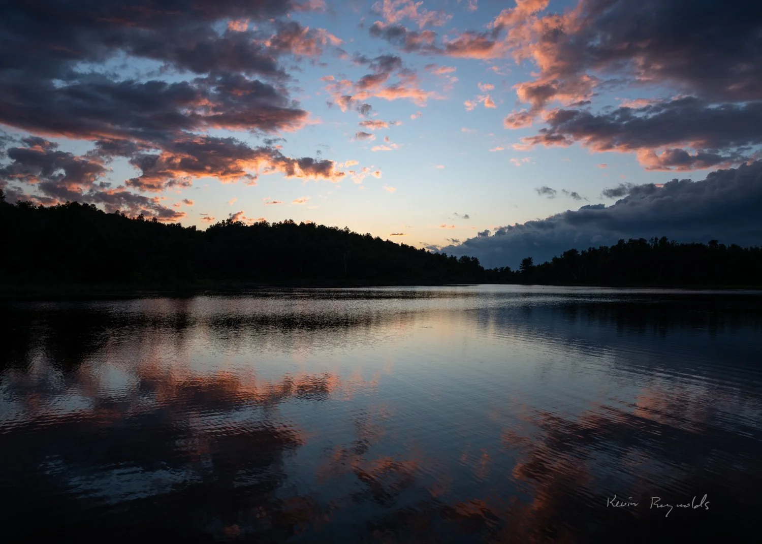 Evening light in the Sudbury region, ON