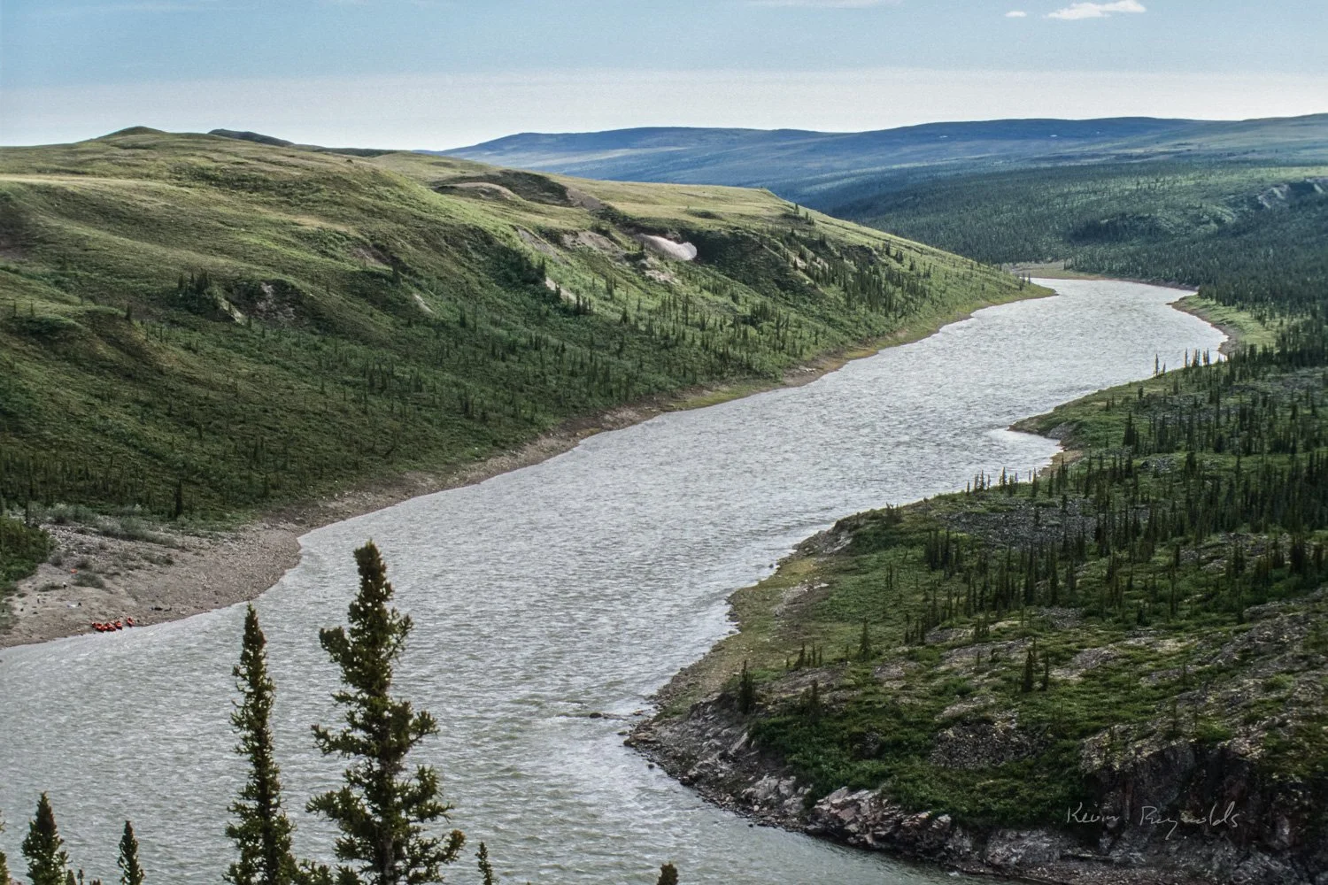 Campsite along the Coppermine River, NU