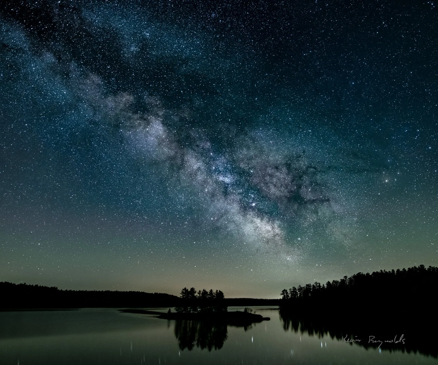 Milky way over North Frontenac, ON
