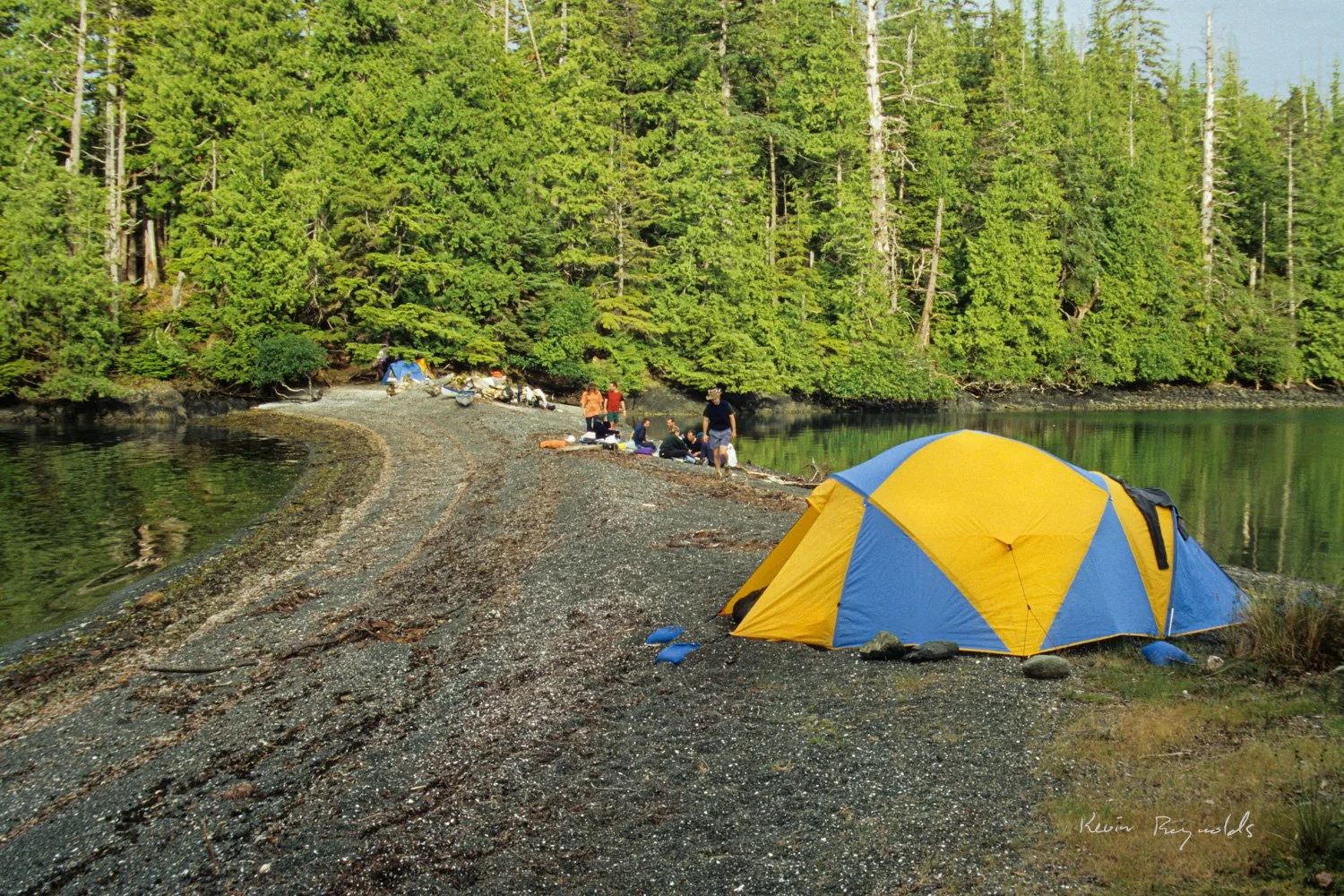 Camping in Haida Gwaii, BC