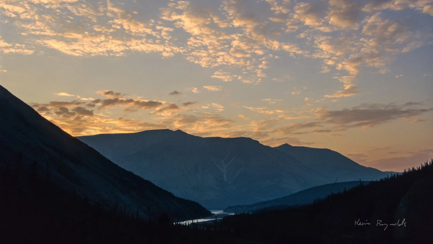 Evening light over the Mountain River, NT