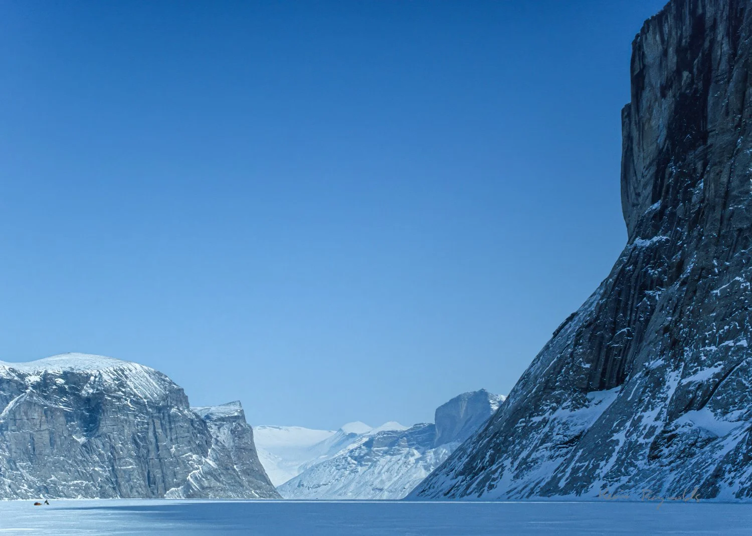 Clyde Inlet fjord, NU