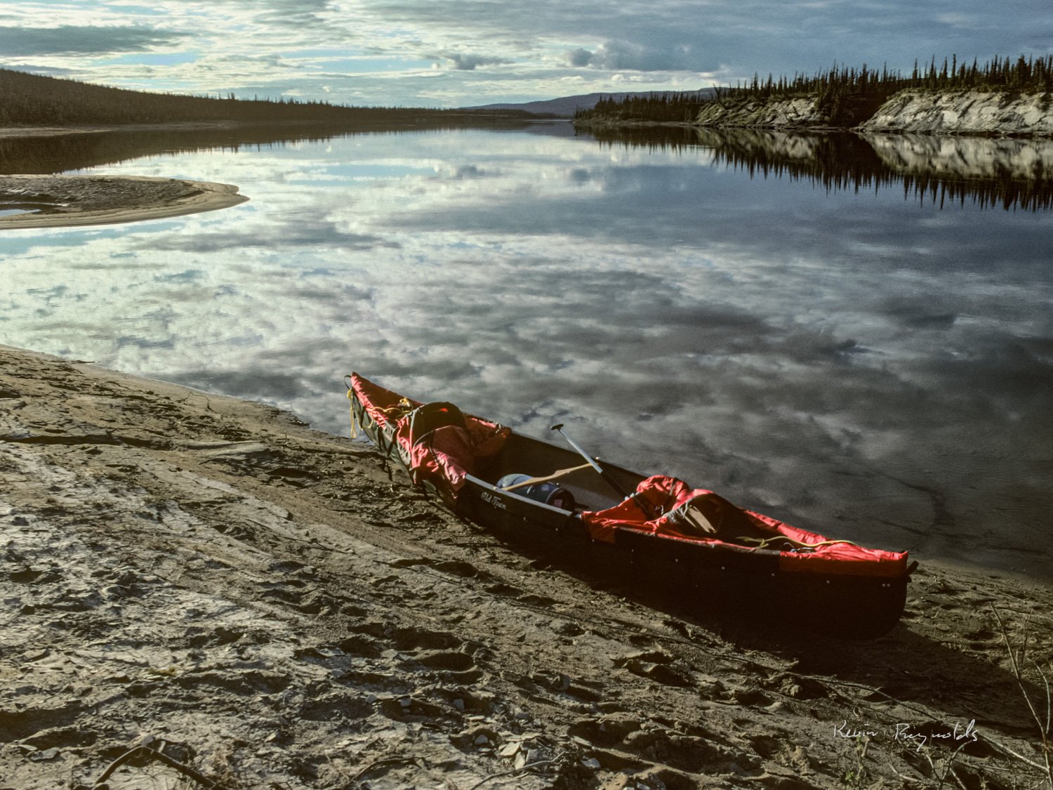 Campsite along the Coppermine River, NU