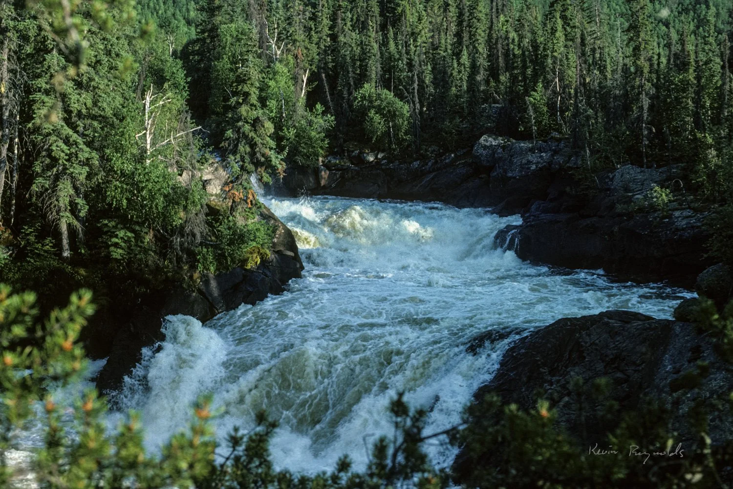 Falls on the Clearwater River, SK