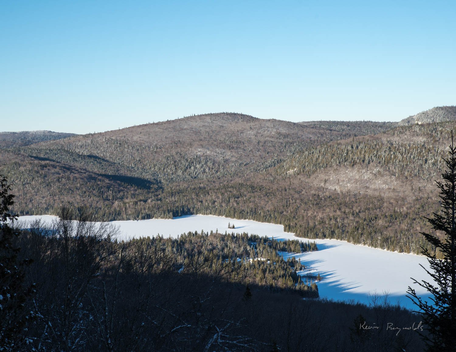 View over Tremblant park