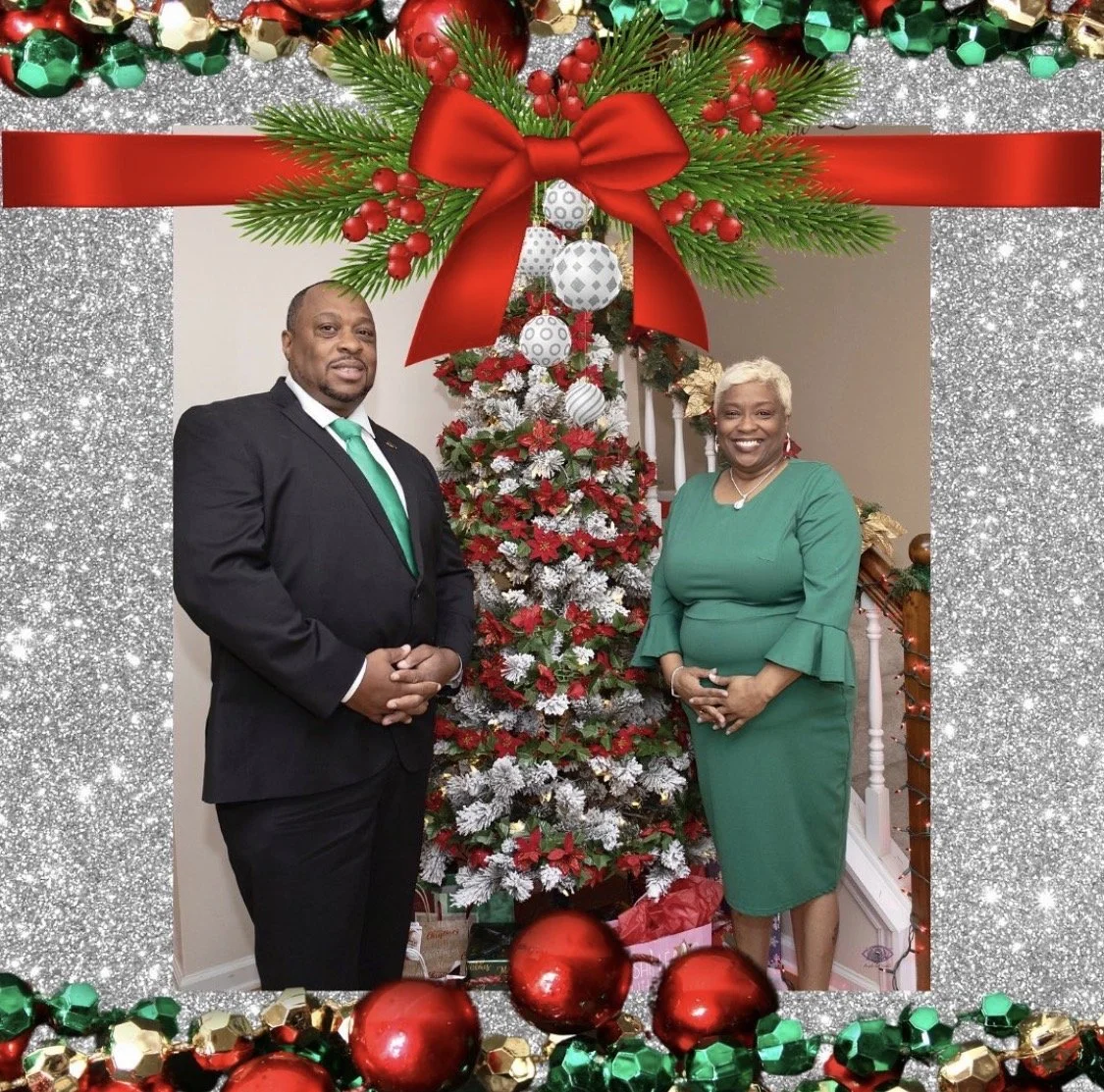 Worthy Patron Bro. Anthony Smith and Worthy Matron Sis Melonie Moon