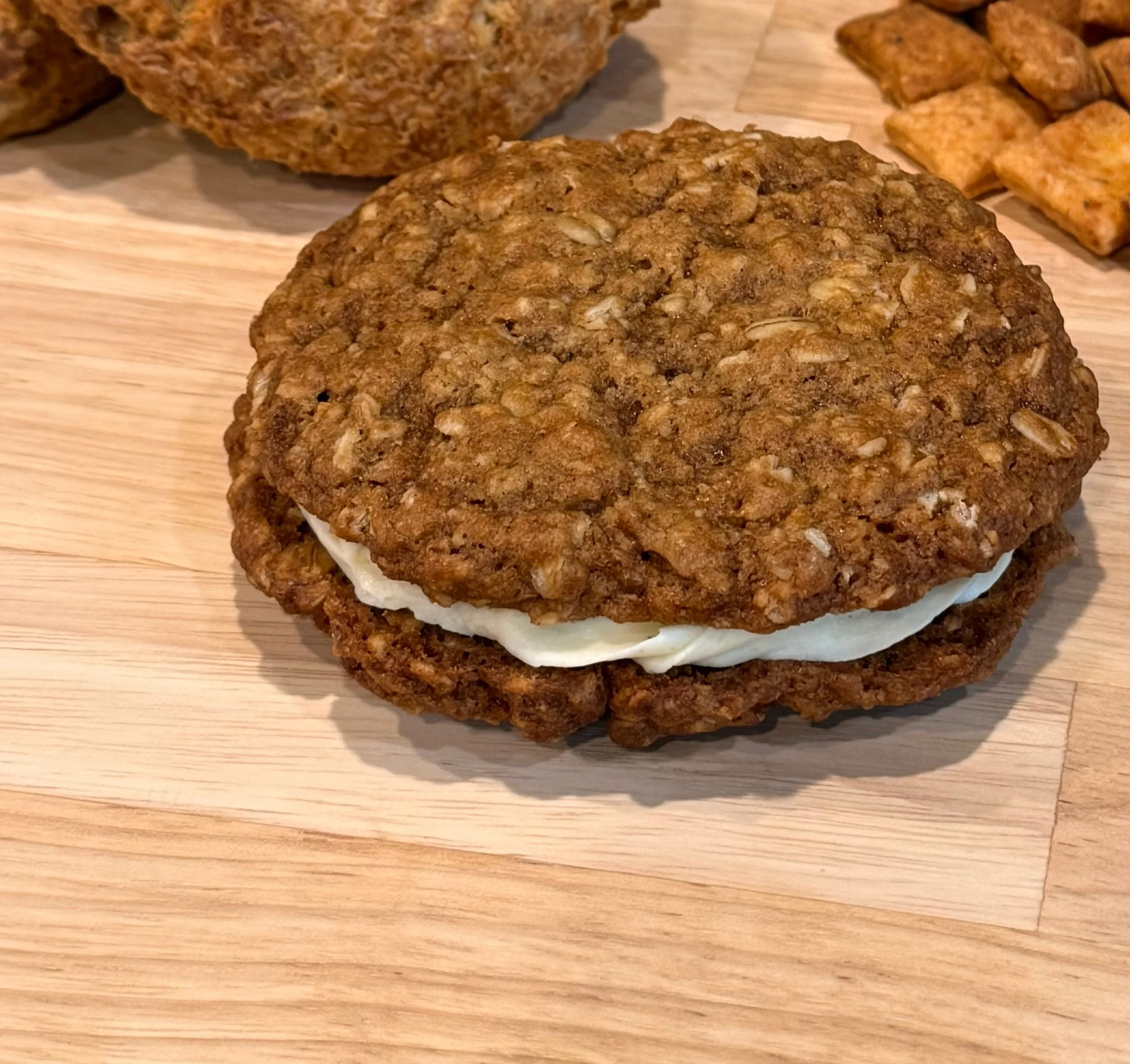 Sourdough Oatmeal Cream Pie