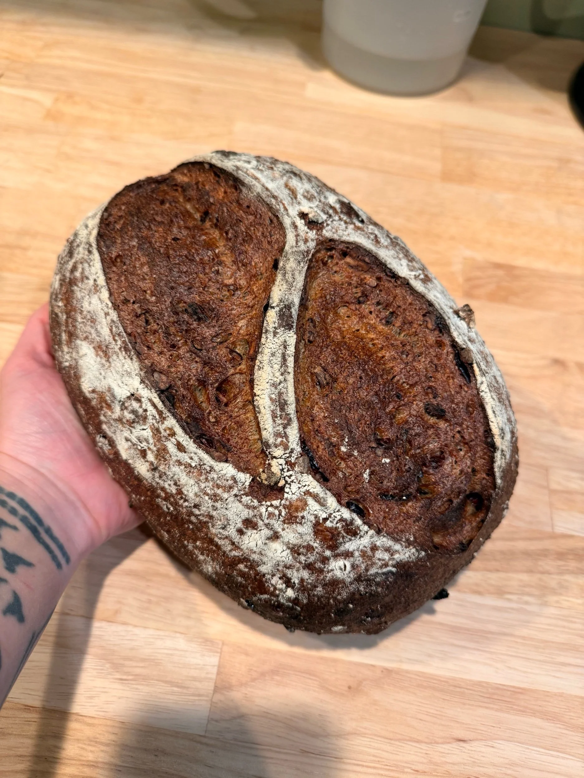 Whole Wheat Cranberry & Pecan Sourdough