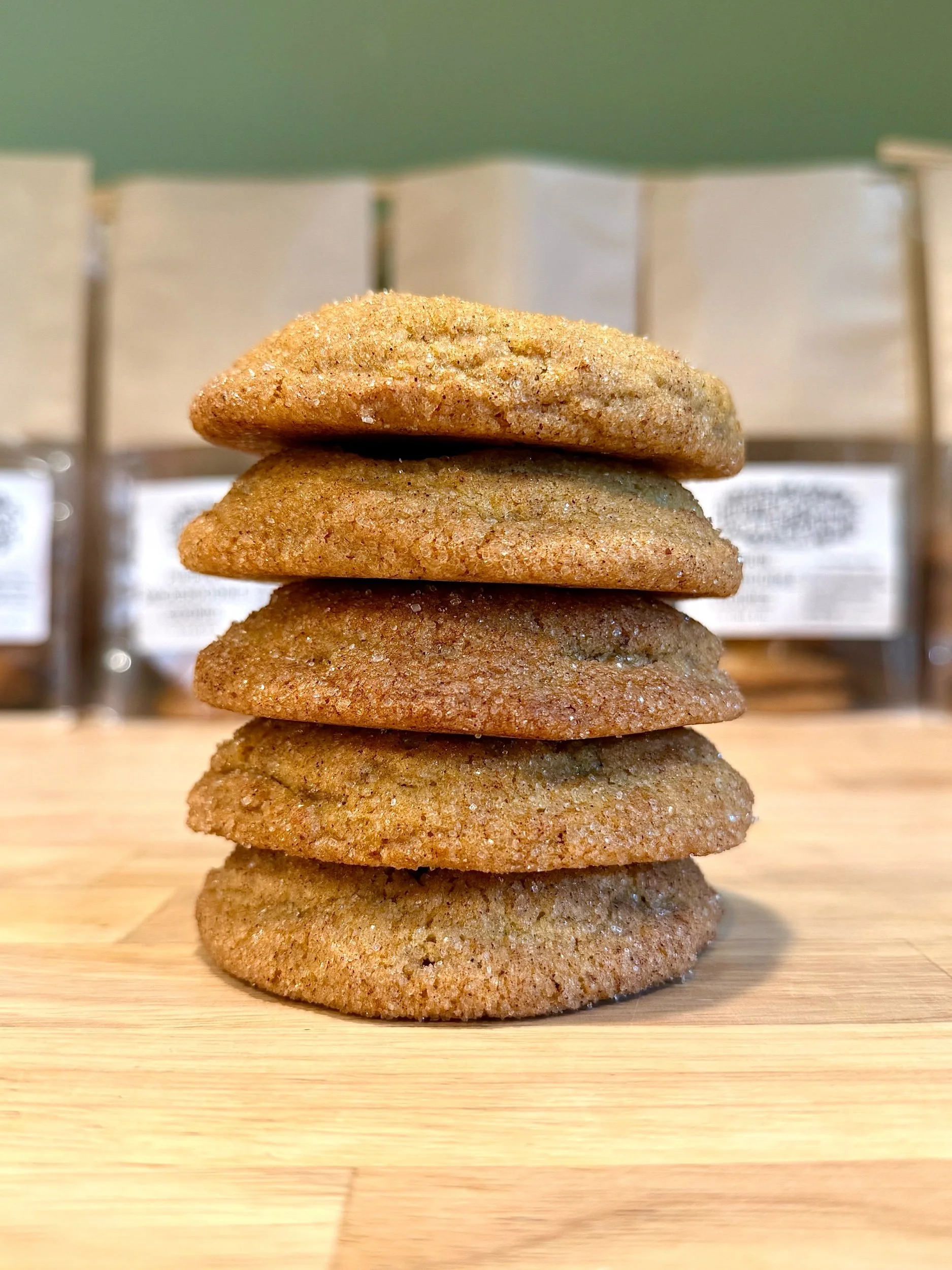 Pumpkin Snickerdoodle Cookies