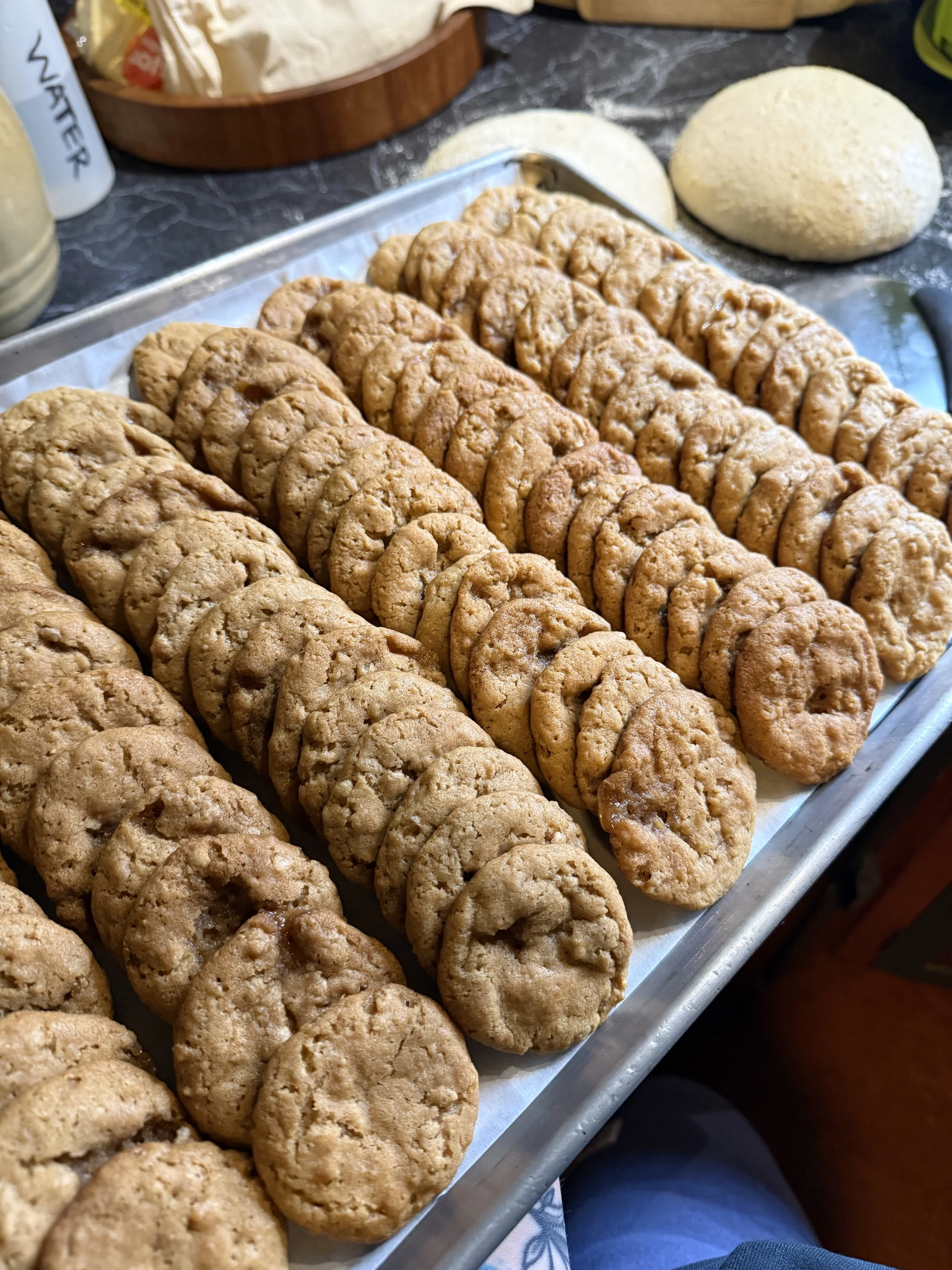 Mini Marshmallow Rice Crispy Cookies