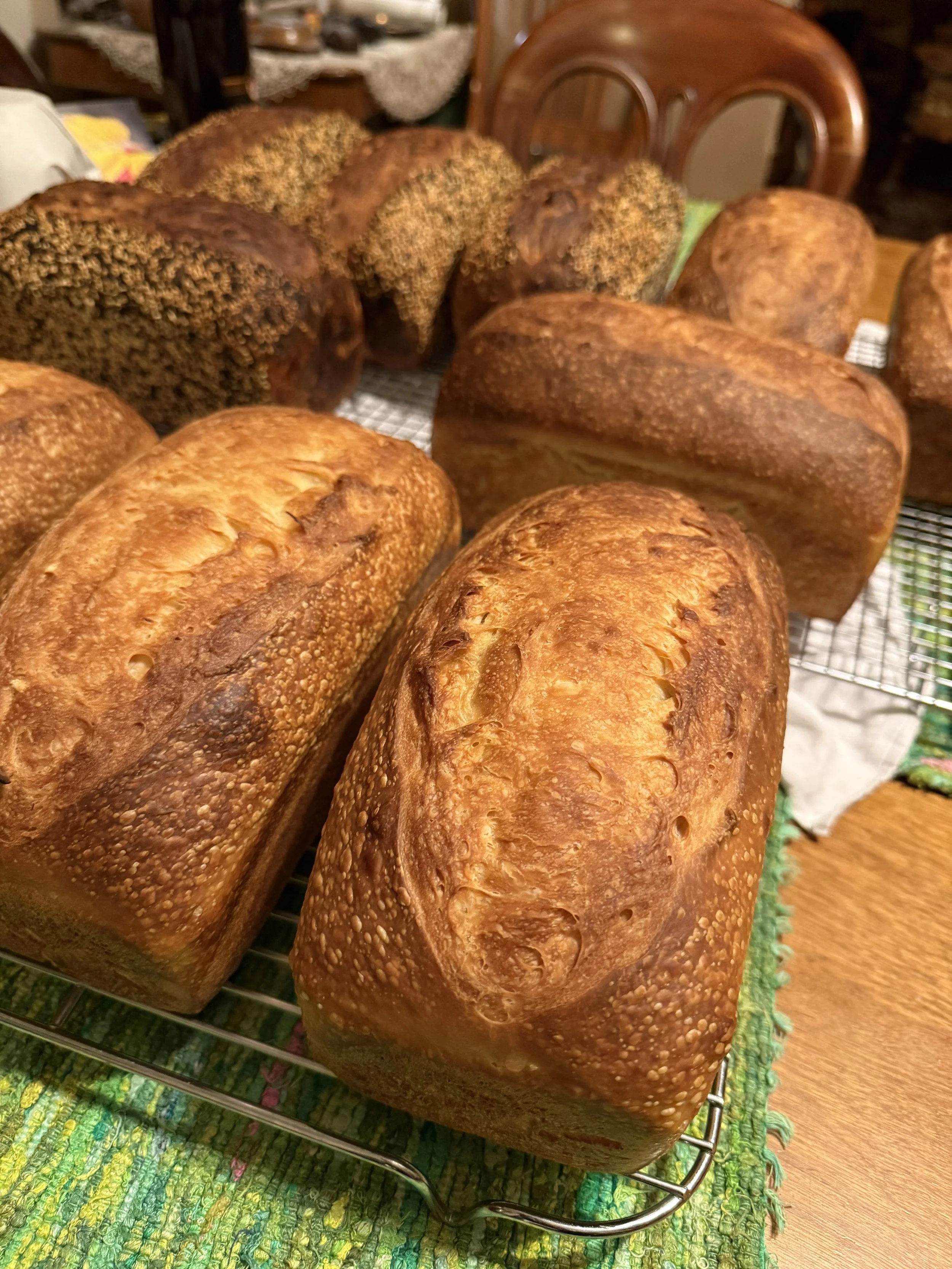 Soft Sourdough Sandwich Bread