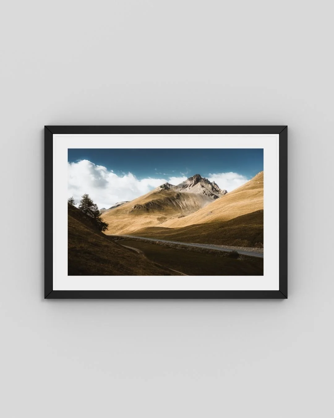 Montagnes dorées d'Italie