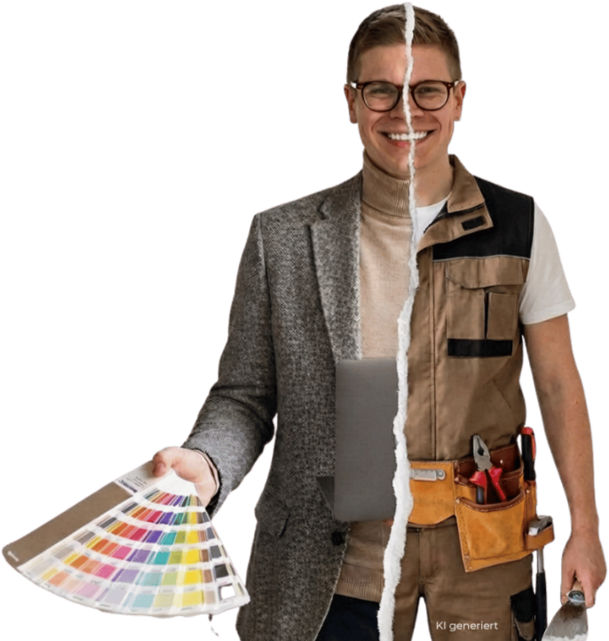 Interior Designer auf der Baustelle bei der Umsetzung individueller Raumkonzepte – Koordination, Ausbau und Realisierung von Innenräumen in Wien
