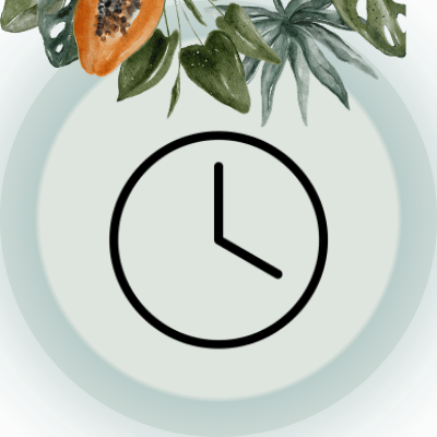 Icon einer Uhr als Symbol für rasche Rückmeldung der Paddy Artist Design GmbH