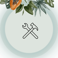 Illustration von Hammer und Schraubenschlüssel als Symbol für Sanierung und Handwerk