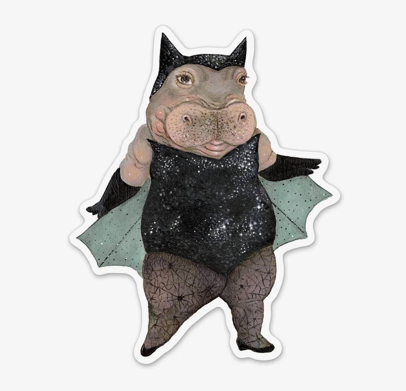 Delores Halloween Vinyl Sticker
