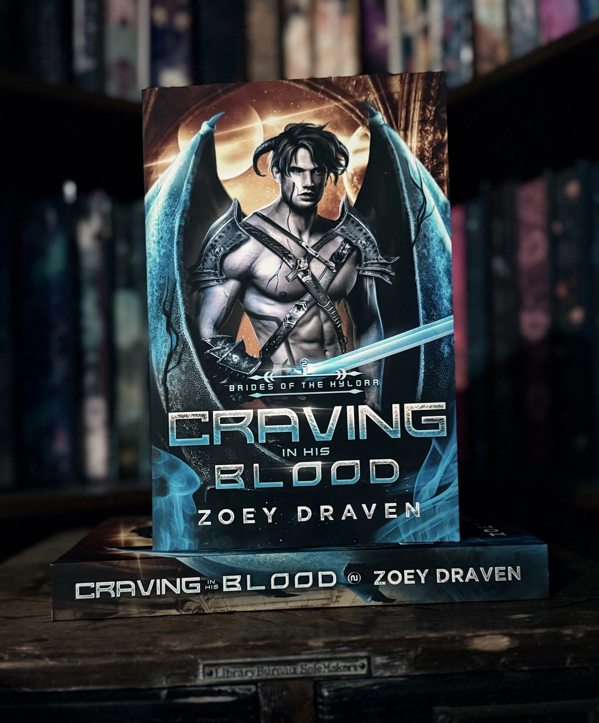Craving In His Blood by Zoey Draven [OOP Indie Signed PB]