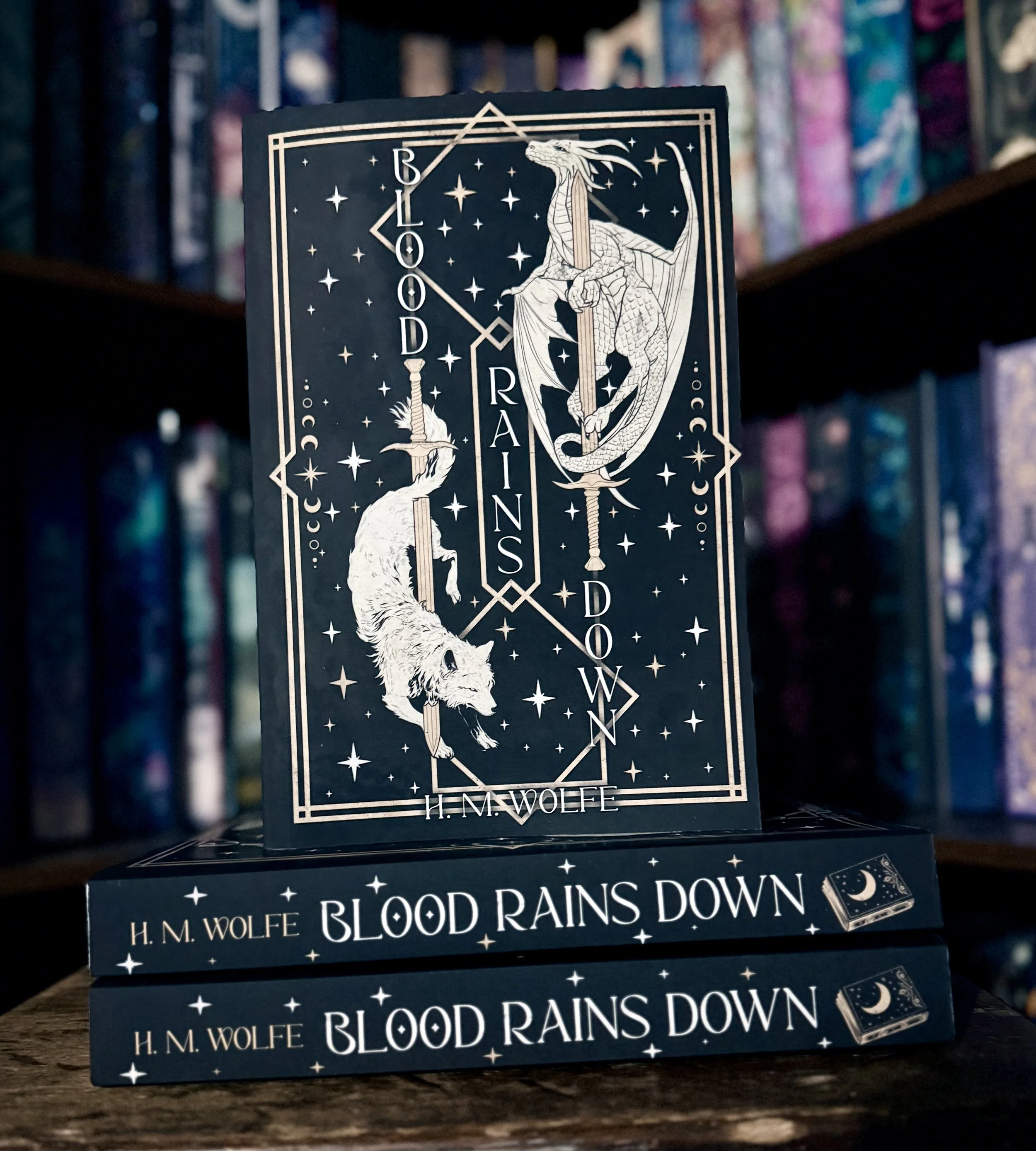 Blood Rains Down by H.M. Wolfe